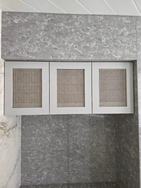 戸建てリノベーション東京都目黒区バスルーム造作収納