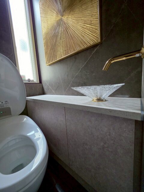 戸建てリノベーション東京都目黒区トイレ造作収納