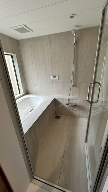 横浜・中区山手のマンションリノベ、お風呂リフォーム、オーダーキッチン