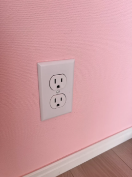 コンセントカバー、クラッシックインテリア、マンションリフォーム事例